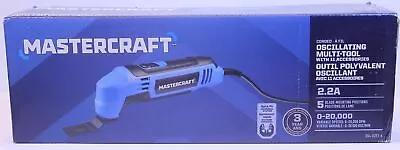 Mastercraft 2.2A Oscillating Multi-Crafter Tool With 11 Piece Accessory Kit • $58.11