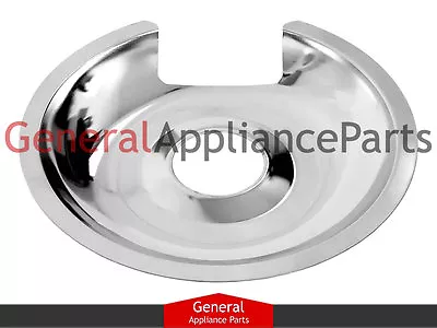 Stove Range 8  Chrome Drip Pan Fits Jenn-Air Maytag Whirlpool Kenmore # 715878 • $8.95