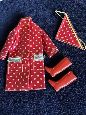 Vintage Barbie Francie #1255 Polka Dots N Raindrops 1966 • $29