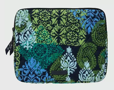 VERA BRADLEY Quilted Tablet Sleeve 8 X 10  Caribbean Sea  • $24