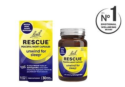 Bach Flower Remedies Rescue Peaceful Night 30's • £22.99