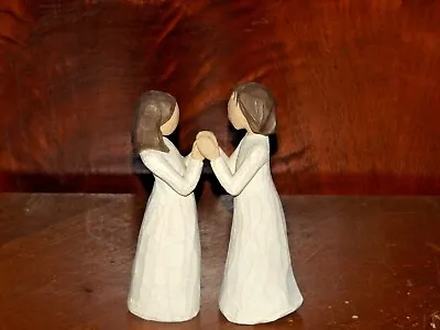 £17.91 • Buy Willow Tree Figurine SISTERS BY HEART 2000 Susan Lordi