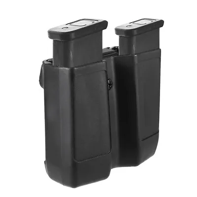 Universal 9mm Magazine Holster Double Stack Double Mag Case Mag Pouch • $12.99