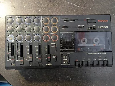 UNTESTED - Tascam Porta 05 Ministudio MultiTrack Cassette Recorder • $79.95