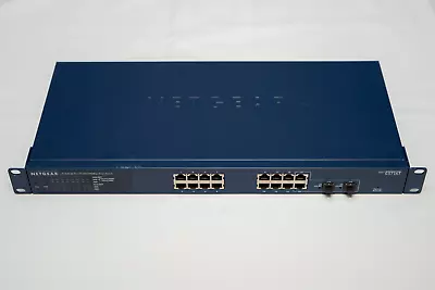 NETGEAR ProSafe GS716T V2 Rack-mountable 16 Port Gigabit Smart Ethernet Switch • $29.50