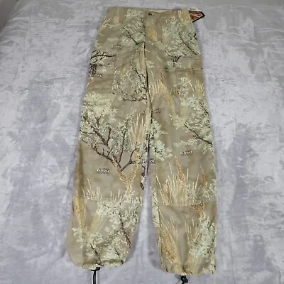 Praire Ghost Camo Hunting Pants Mens Small 30x32? Outdoors Adjustable Hem NWT • $39.99