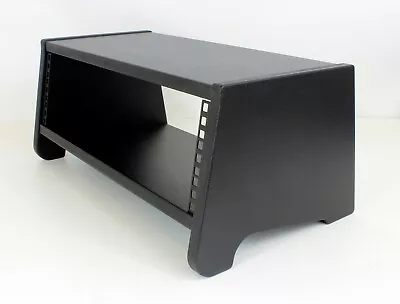 £69.30 • Buy 19  3u Desktop Studio Rack Pod Case Cabinet Furniture Textured Black Fb