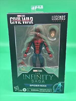 Marvel Legends Avengers Infinity Saga  6” Figure Civil War Spider-Man #T1 • $24