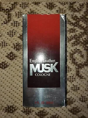 Vintage Memco English Leather Musk Cologne Splash For Men 4 Fl Oz Nos Rare • $49.99