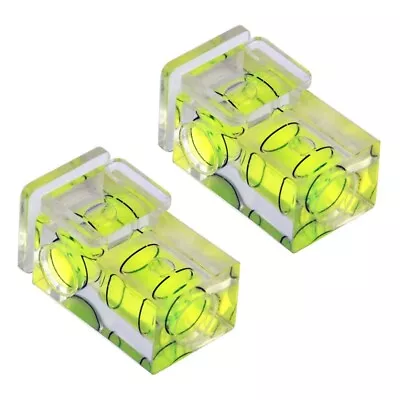 2 PCS Hot Shoe Bubble Level Camera Two Axis Spirit Level For Digital And Film H • $3.58