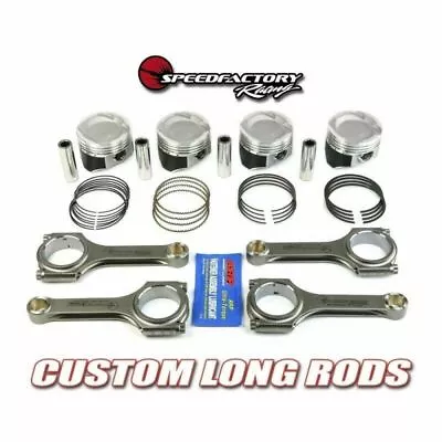 SpeedFactory No-Notch D16 Long Rod Vitara Pistons Combo 75.5mm Bore +.020  Turbo • $499.99