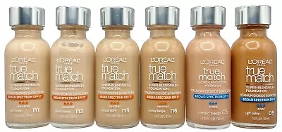 2 Pack L'Oreal True Match Super Blendable Liquid Foundation YOU CHOOSE • $12.99