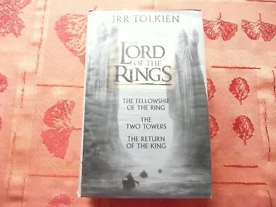 Lord Of The Rings Trilogy JRR TOLKIEN Film Tie In Edition 2002 1st HarperCollins • £20