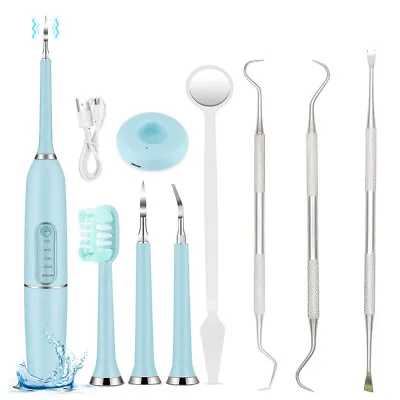 $7.95 • Buy Ultrasonic Dental Scaler Electric Tooth Cleaner Calculus Remover Teeth Whitening