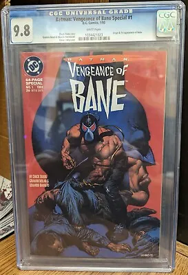 Batman: Vengeance Of Bane CGC 9.8 1st Bane 1st Print • $350