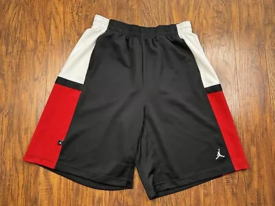 Vintage Jordan Basketball Shorts XL Black J6 • $17.95