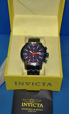 Invicta 18183 Men's Specialty Multifunction Gunmetal Steel Bracelet Watch • £82.48
