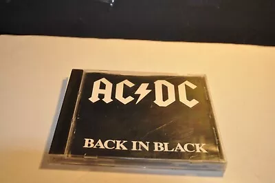 AC/DC Back In Black 1980 Columbia House Canada Music Version Heavy Metal Rock • $3.69