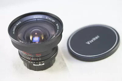 Vivitar For Nikon Ultrawide 20mm F3.8 Prime Lens With Caps Excellent Condition • $125