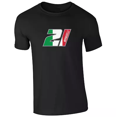 Morbidelli 21 T Shirt Franco Monster Energy Yamaha Team Colour Flag Size To 4XL • $13.85