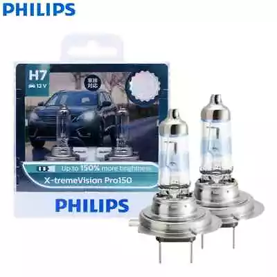 Philips X-treme Vision Pro150 H7 12V 55W 150% More Bright Car Halogen Headlight • $32.39