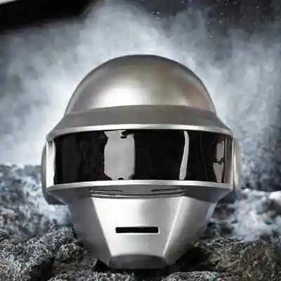 Xcoser 11 Daft Punk Helmet DJ Thomas Cosplay Props  For Halloween Silver Replica • $354.33