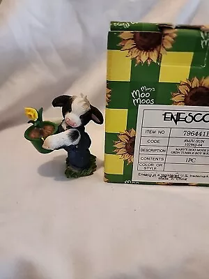 Mary's Moo Moos  You Are Moo Sunshine  2000 Enesco John Deere Flower Pot Cow • $15