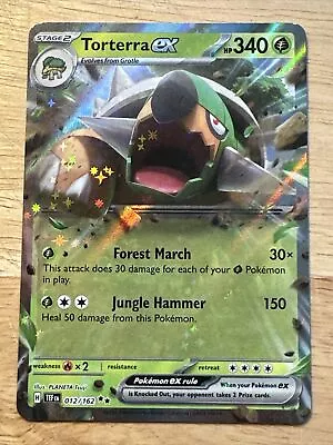 Torterra Ex - 012/162 - Ultra Rare - Temporal Forces - NM/M - Pokemon Card • $4.95