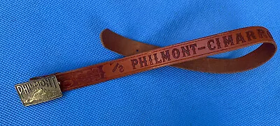 VTG BSA Philmont Scout Ranch Cimarron NM Tooled Leather Belt & Buckle Size 32 • $9.99