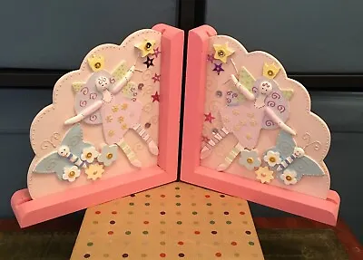 Fairy And Butterfly Bookends - Pink • £10