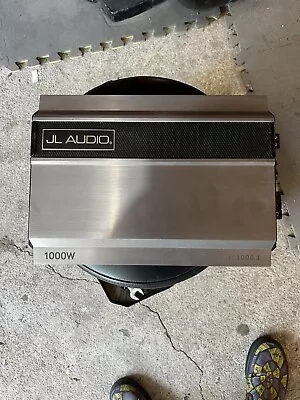 JL Audio J2-1000.1 1000 Watt Monoblock Amplifier And Quantum Audio Capacitor • $475