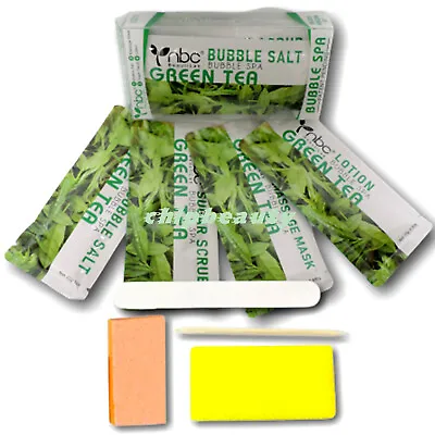 Spa Pedicure Manicure Kit 4 In1 (4 Step) Complete Skin Care Scent Green Tea • $6.99