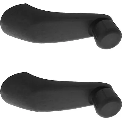 Manual Window Crank Handle Black Left Right LH RH Pair For Express Savana Saturn • $13.40