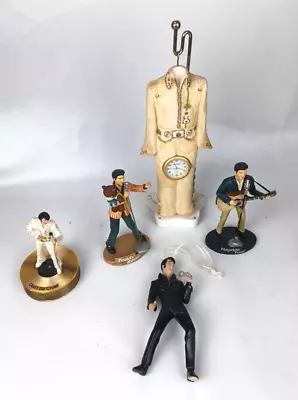 ELVIS PRESLEY Figurine And Ornaments Lot Of 5 EPE 4.5  VTG • $29.99