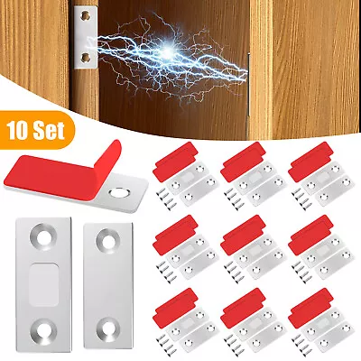 20X Strong Magnetic Door Closer Cabinet Catch Latch Cupboard Ultra Thin Closures • $9.98