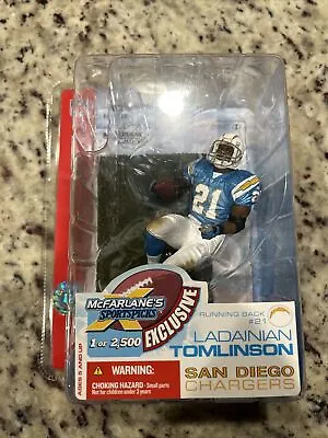 Mcfarlane Nfl Ladainian Tomlinson Super Bowl Exclusive Chase  Chargers 1 Of 2500 • $50