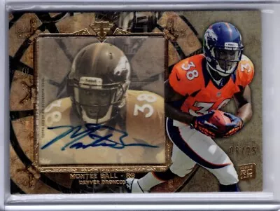 MONTEE BALL 2013 Topps Triple Threads Transparencies Rookie AUTO / AUTOGRAPH /25 • $9.99