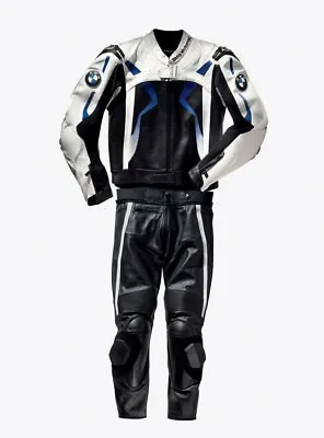 BMW Racing Motorbike/Motorcycle Riding Suit Street Armour Protected Leather Suit • $244.48