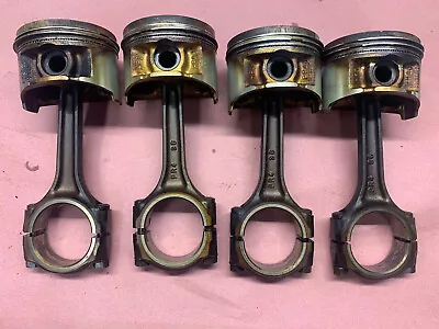 92 Acura Integra 1.8 Engine Pistons Set Of 4 Rods Non-VTEC LS B18A1 90-93 • $76.99