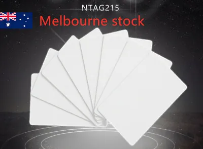 10xNTAG215 NFC Card Tag For TagMo Forum Switch Type2 Tags Amiibo Melbourne Stock • $6.99