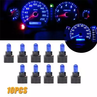  10pcs Purple T5 SMD Car LED Dashboard Instrument Interior Light Lamp Bulbs • $4.02