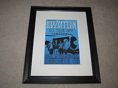 $39.99 • Buy Framed Led Zeppelin Concert Mini Poster, 1977 U.S. Tour, 14 X16.5  RARE!