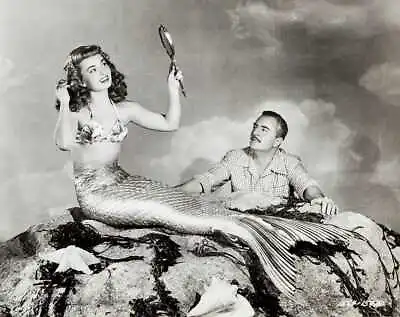 Ann Blythe Glynis Johns In Mr. Peabody & The Mermaid Publicity Photo 4  X 6  • $8.50