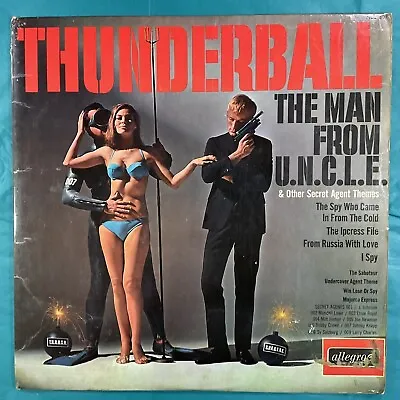 Thunderball The Man From Uncle Vintage Soundtrack Vinyl Record 12” LP • $5.91