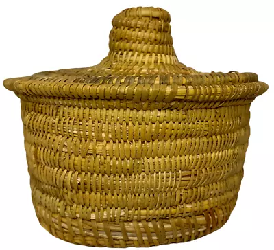 Vintage California Mission BASKET KUMEYAAY Kumiay Diegueno Native American • $69