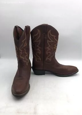 Men's Brown Justin Western Boots - Size Men's 14 • $10.99