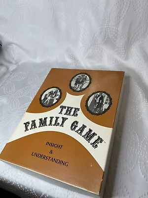 The Family Game: Insight & Understanding 1971 VINTAGE  Roseman-Robbins • $15