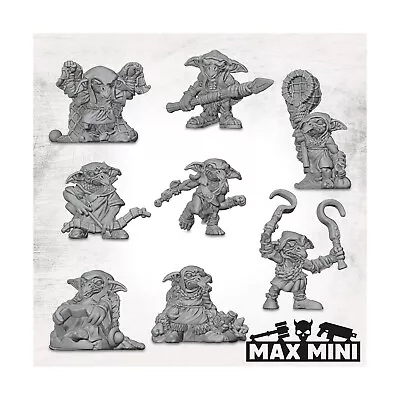 Maxmini Fantasy Mini 28mm Gnoblit Trappers Pack New • $16.95
