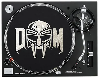 £8.50 • Buy 12   Vinyl Record Felt Slipmat Mf Doom Turntable Mat Hip Hop Rap Dj