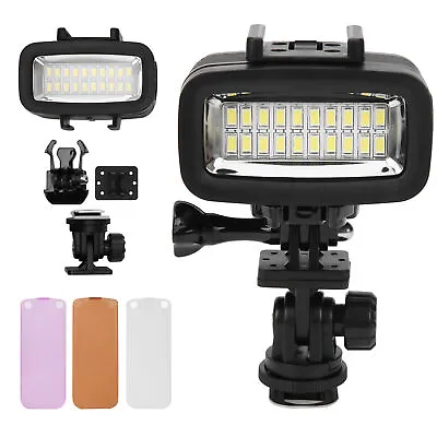 40m Underwater Photography Fill Light Waterproof Diving Camera LED Video Lig BEA • $25.16